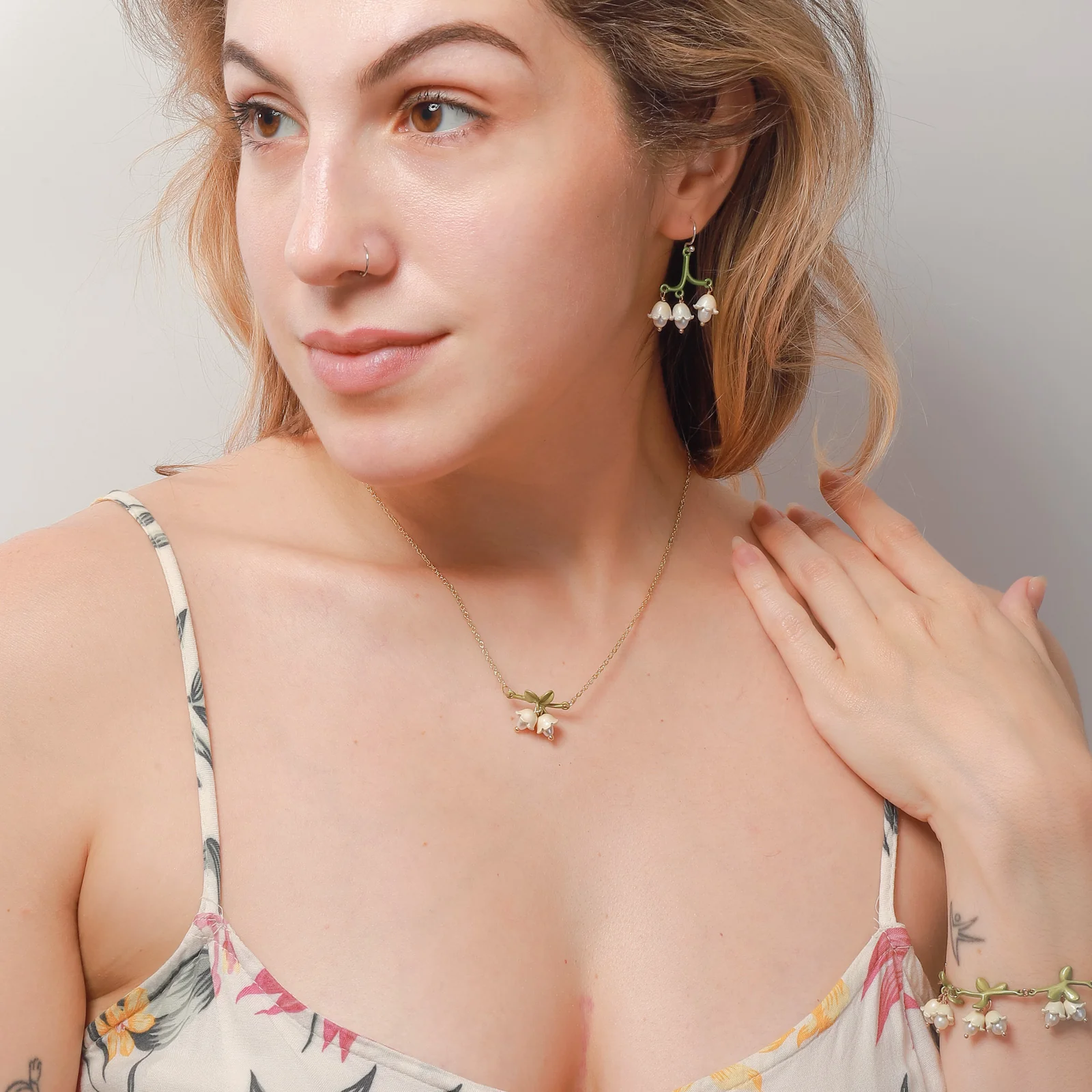 Lily Of The Valley Necklace - Image 9