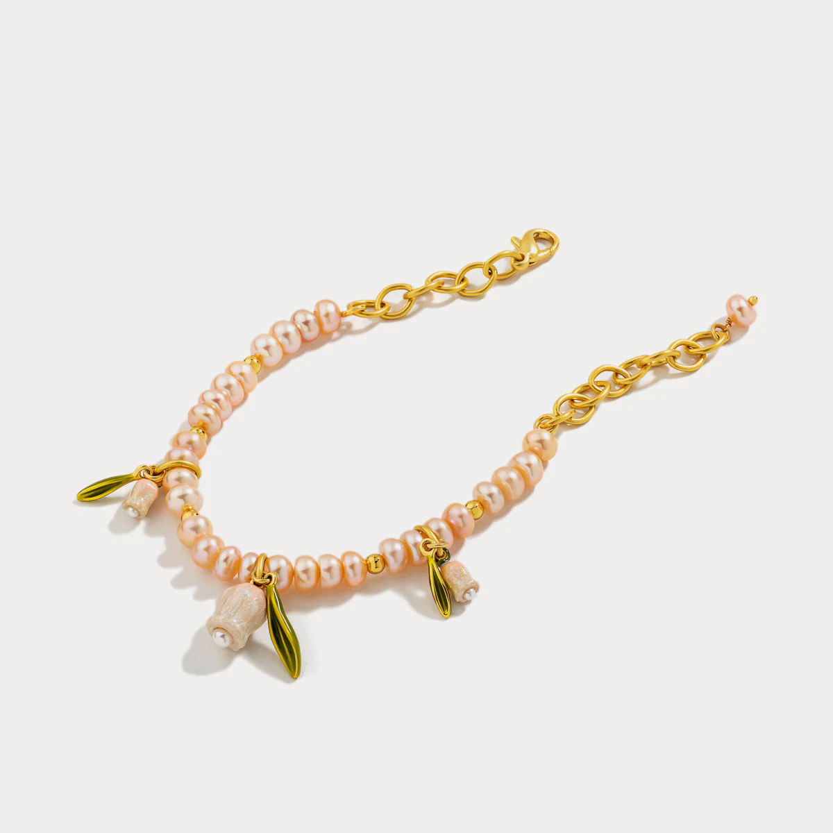 Lily Of The Valley Pearl Bracelet - Image 8