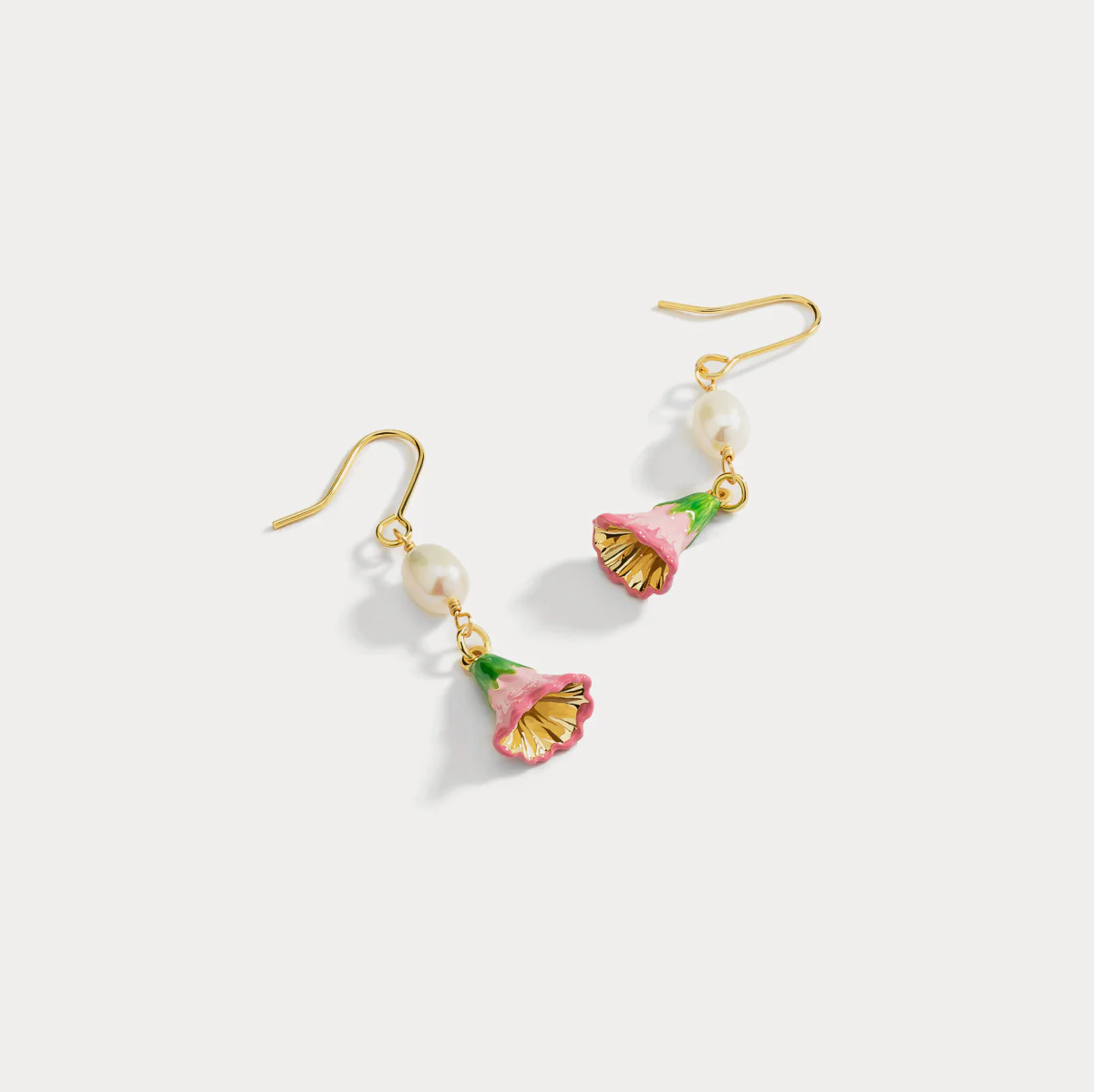 Lily Of The Valley Pearl Earrings - Image 8