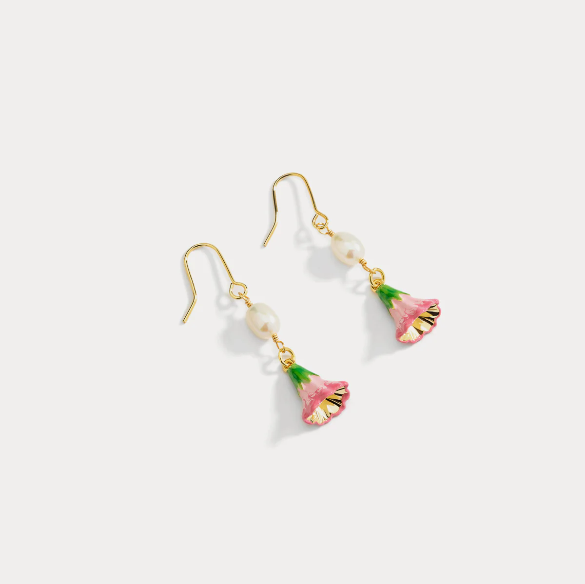Lily Of The Valley Pearl Earrings - Image 9