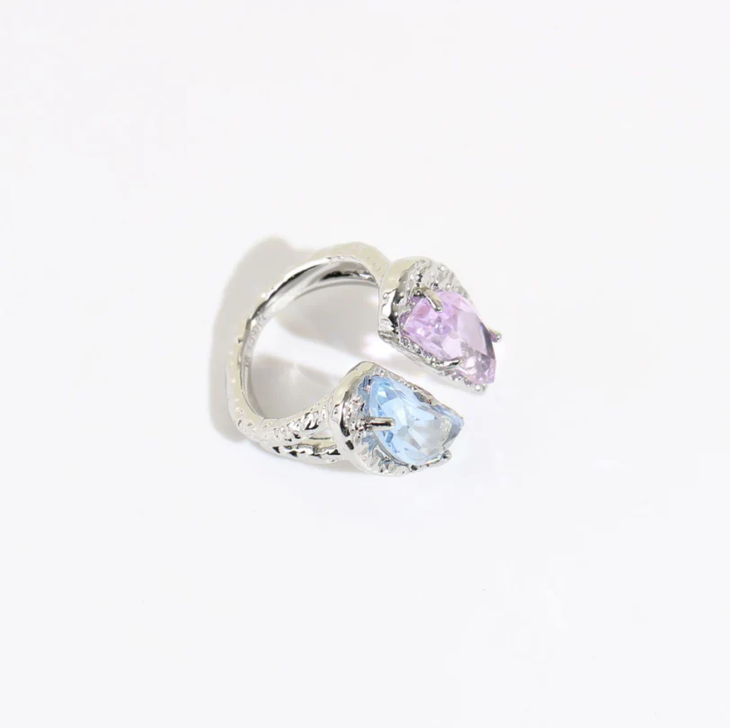Love Heart Gem Ring - Image 5