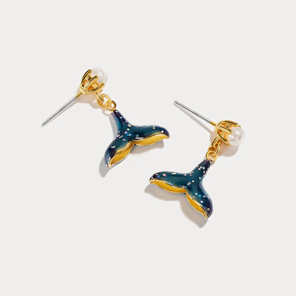 Mermaid Tail Earrings - Image 8