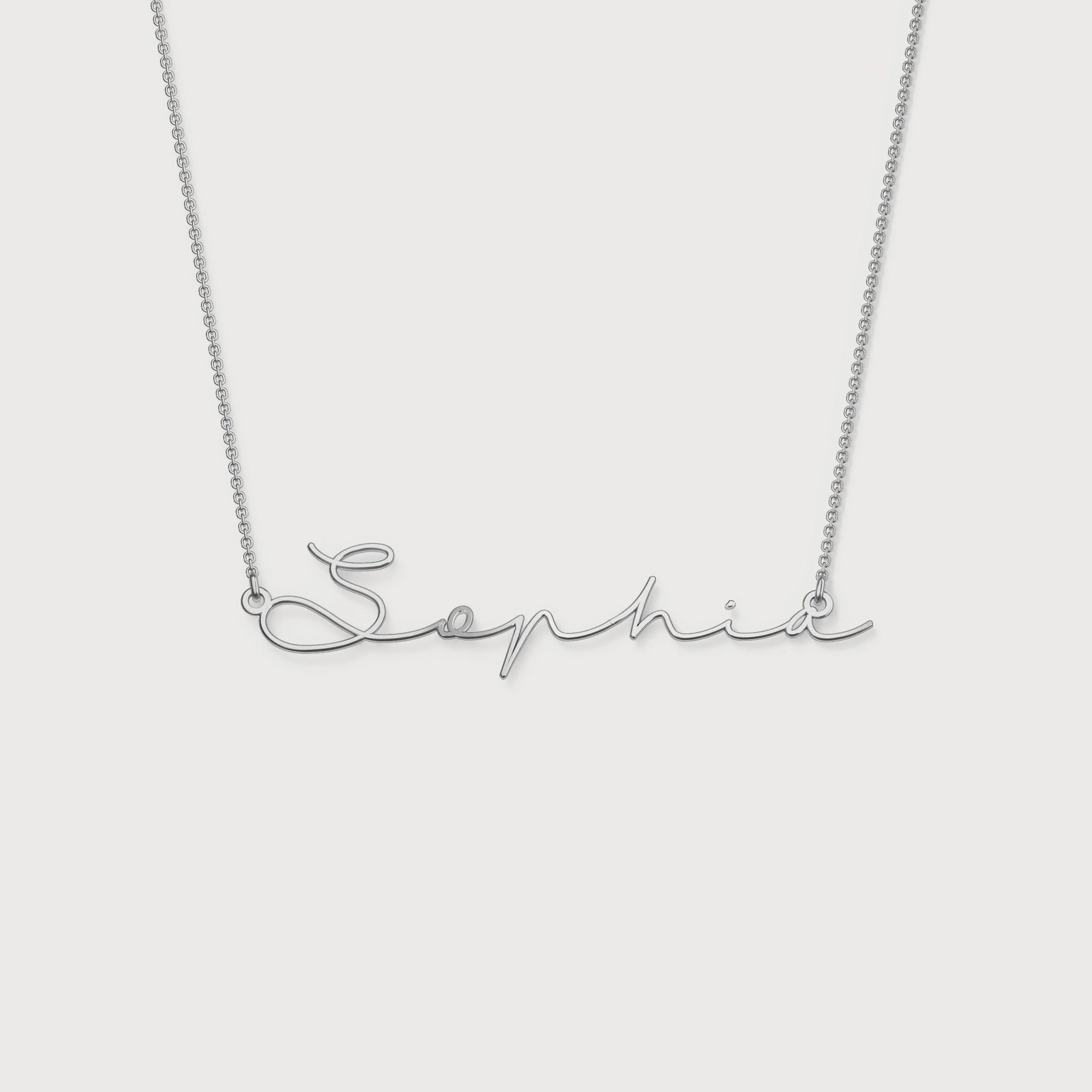 Mon Amour Name Necklace - Image 5