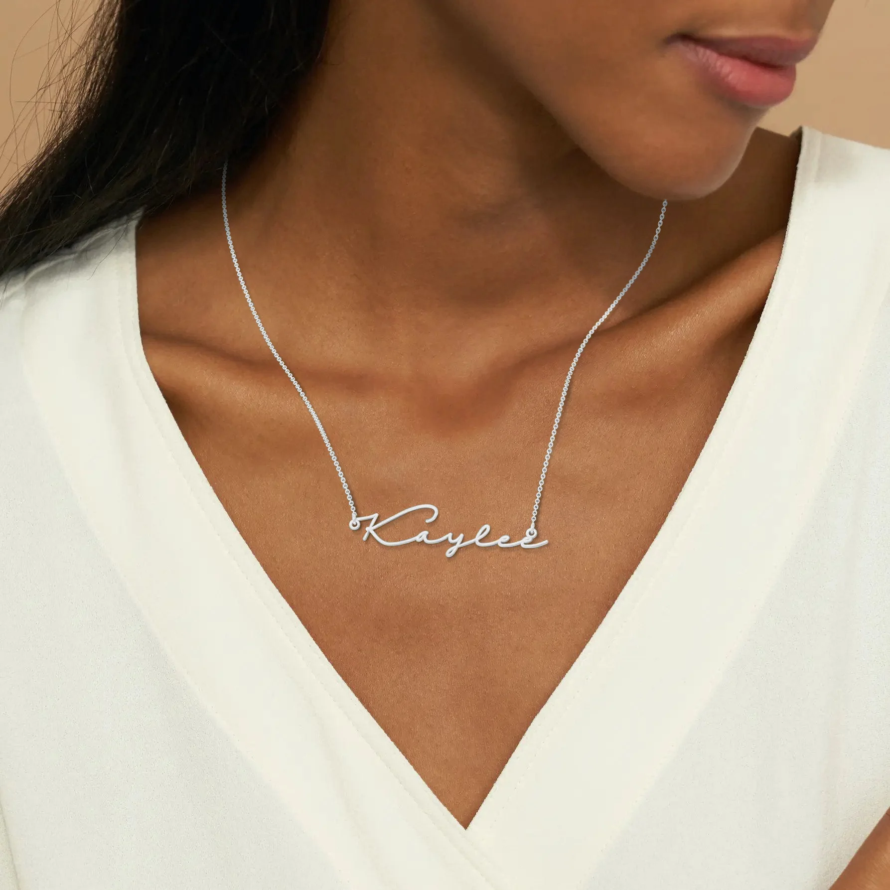 Mon Amour Name Necklace - Image 7