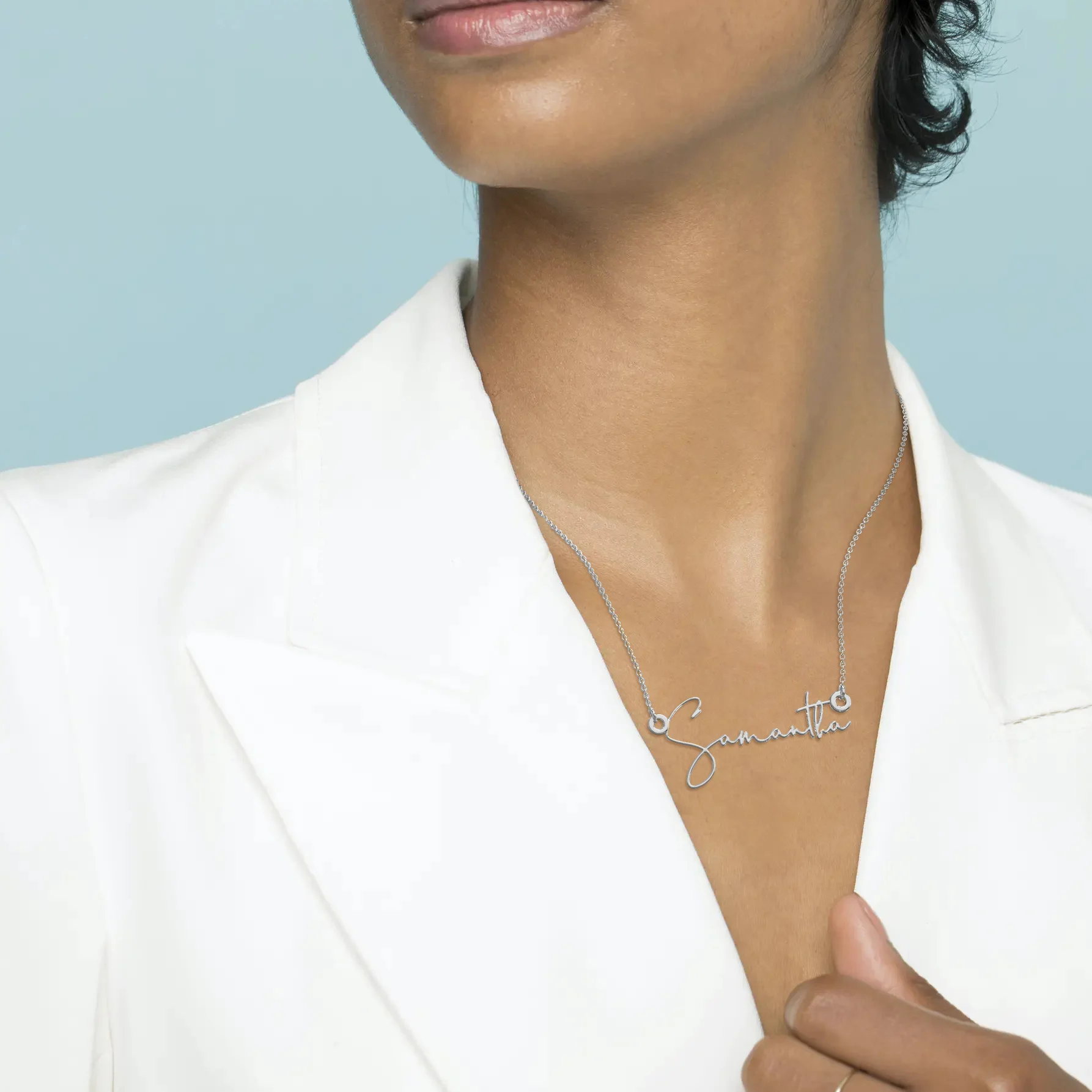 Monroe Name Necklace - Image 8