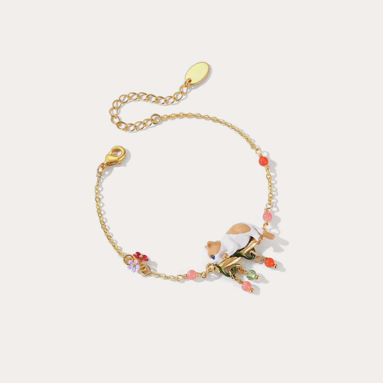 Orange Cat Bracelet - Image 4