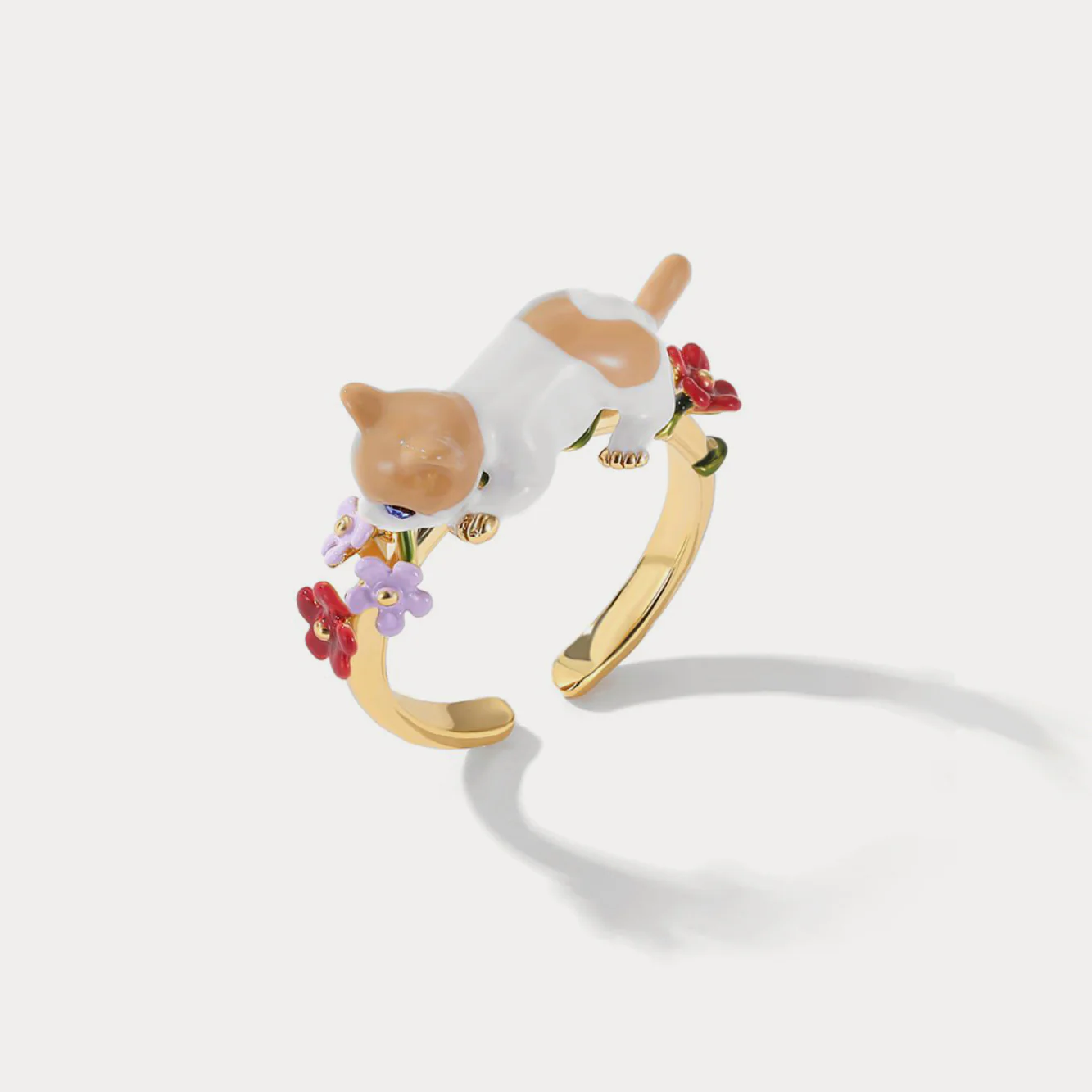 Orange Cat Ring - Image 3