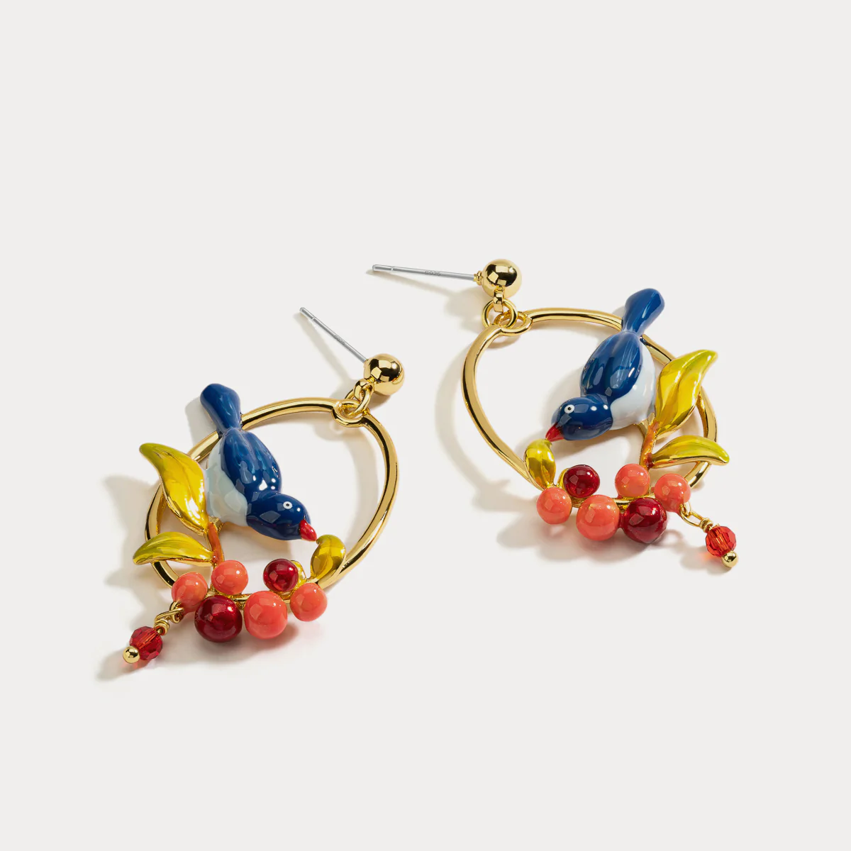 Pair of Lovebirds Earrings - Image 5