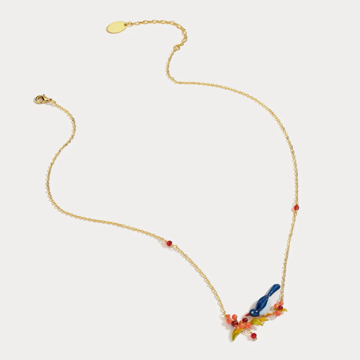 Pair of Lovebirds Necklace - Image 5