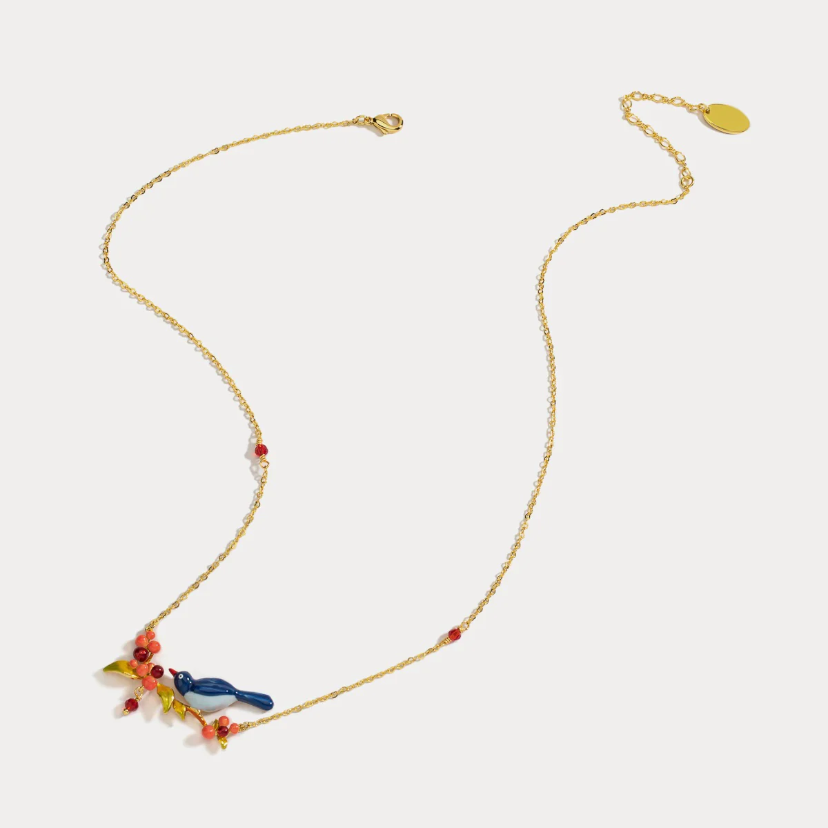 Pair of Lovebirds Necklace - Image 6
