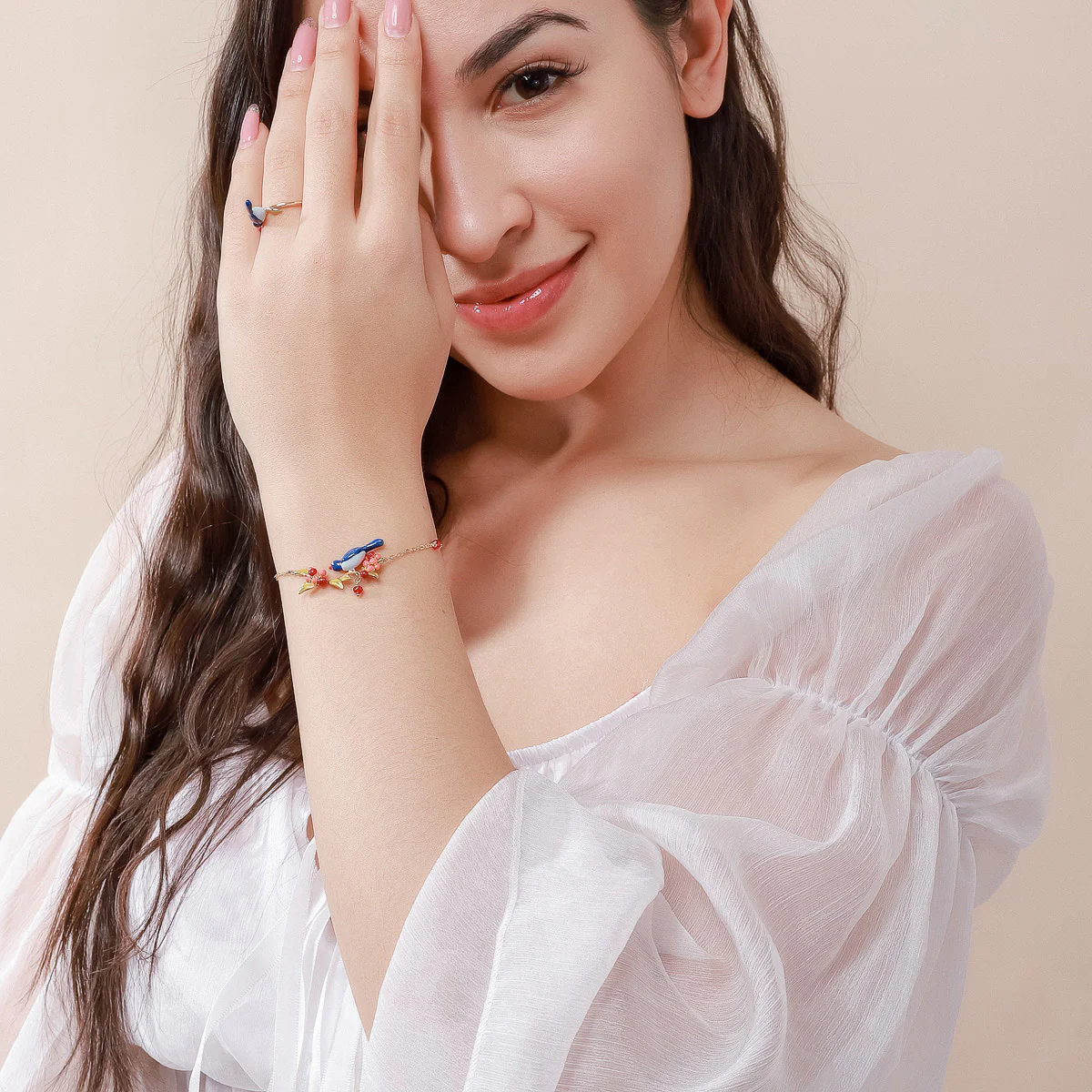 Pair of Lovebirds Ring - Image 3