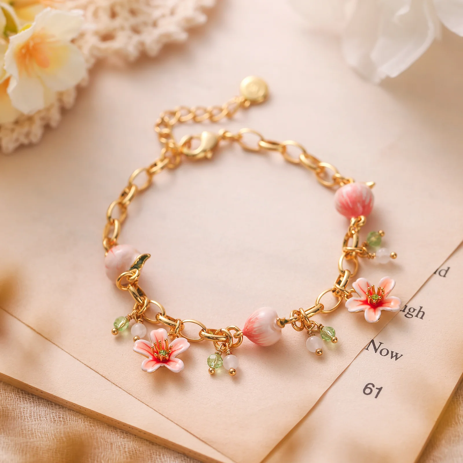 Peach Blossom Bracelet - Image 4