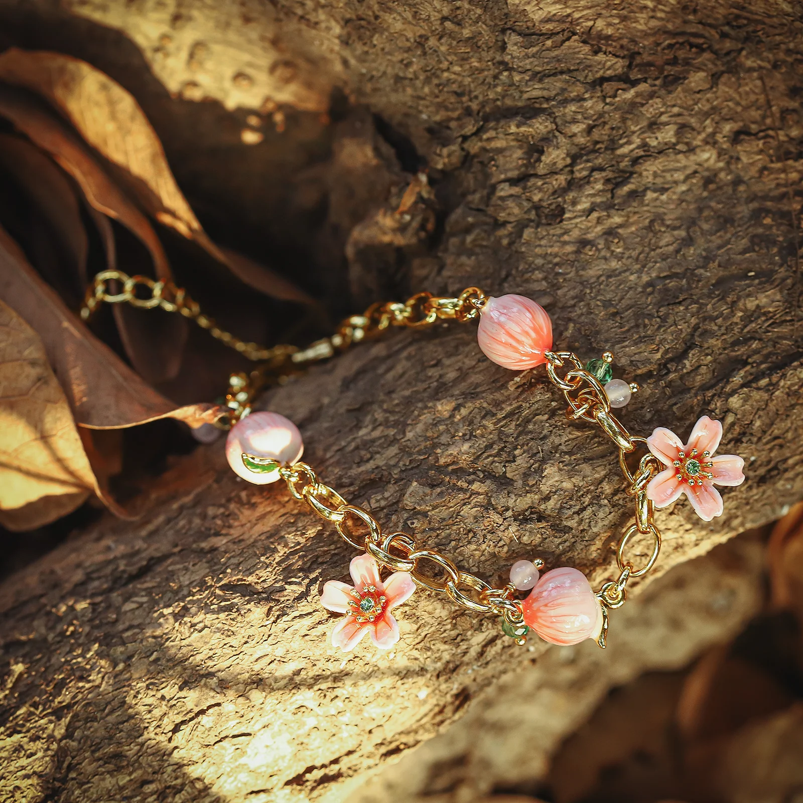 Peach Blossom Bracelet - Image 8