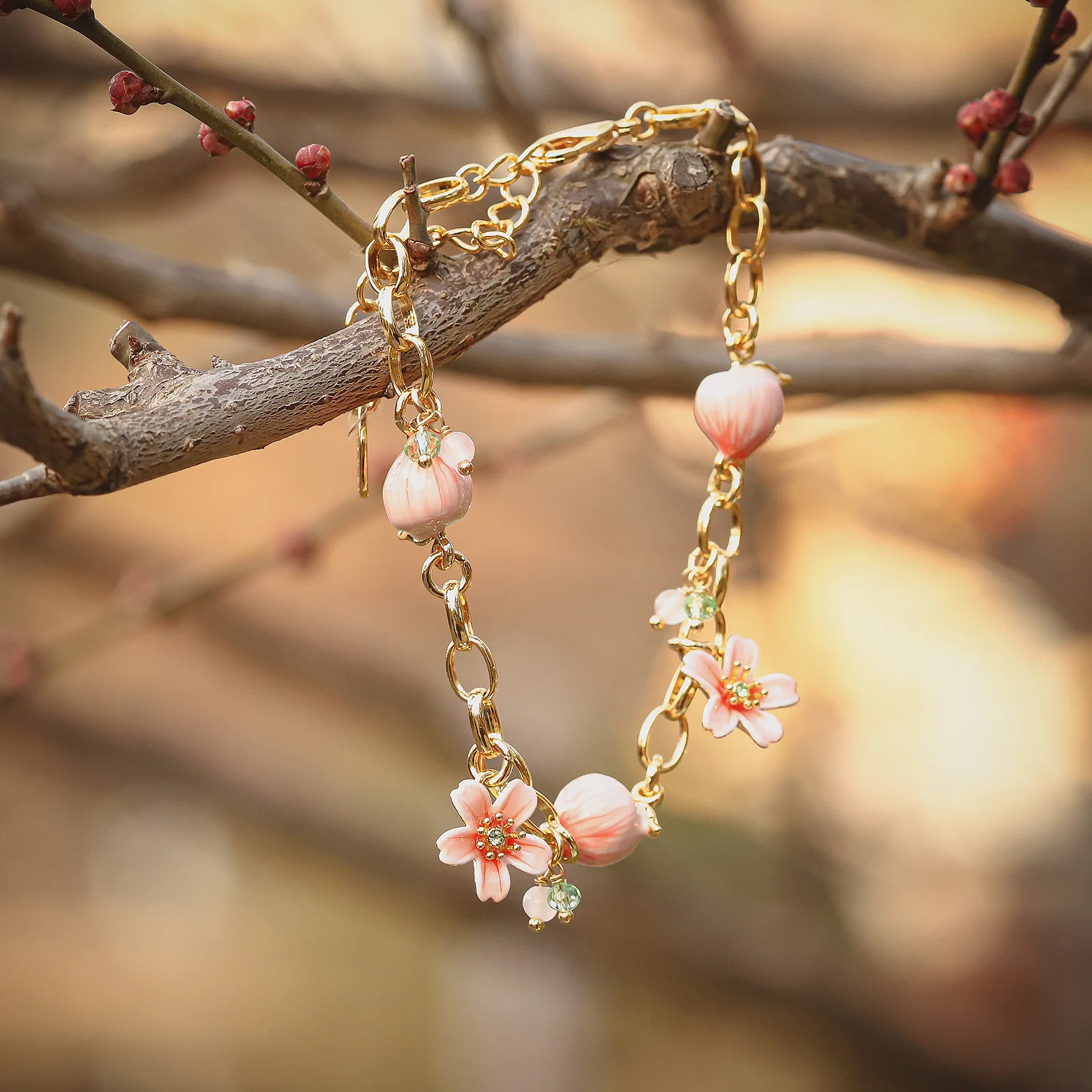Peach Blossom Bracelet - Image 9