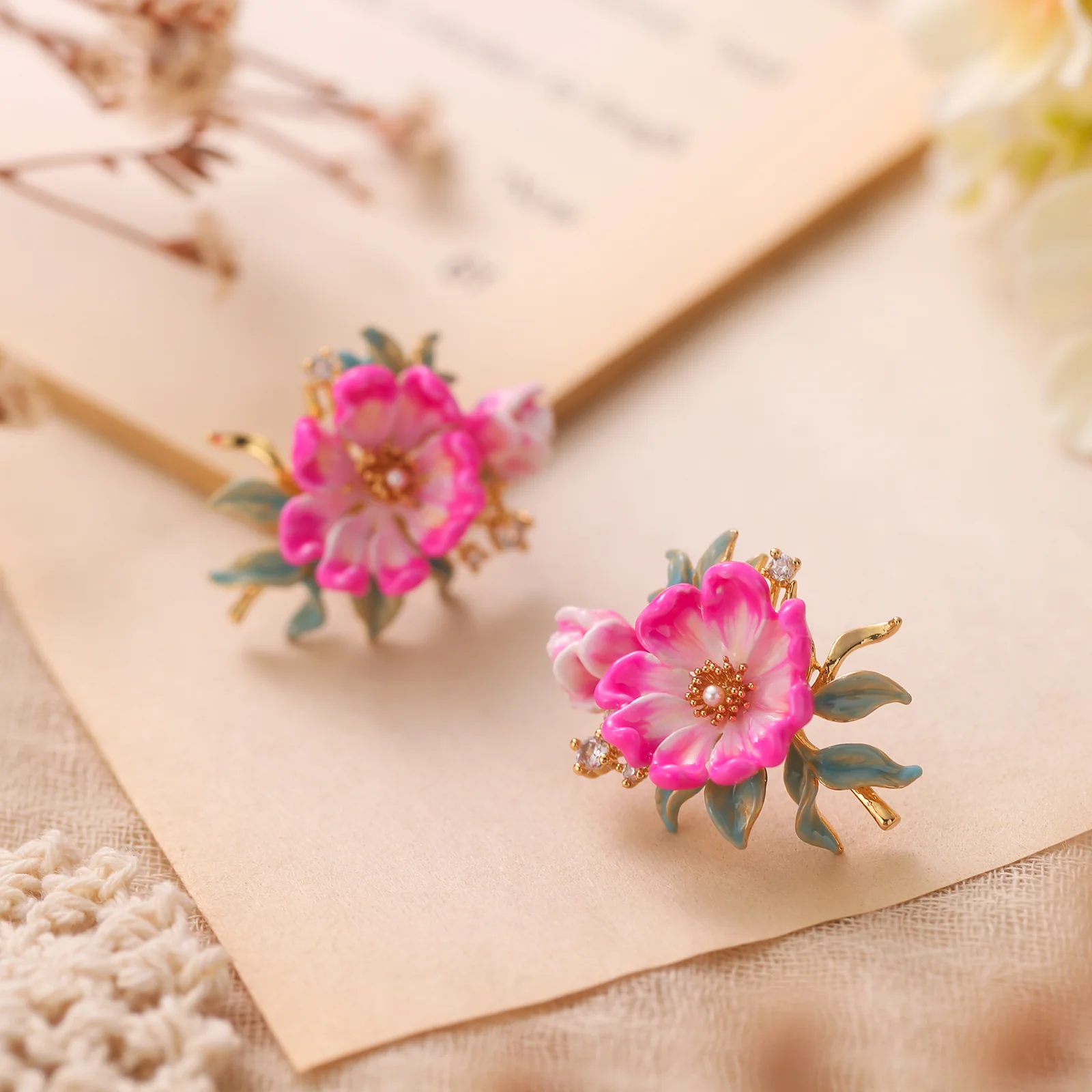 Peony Earrings - Image 6