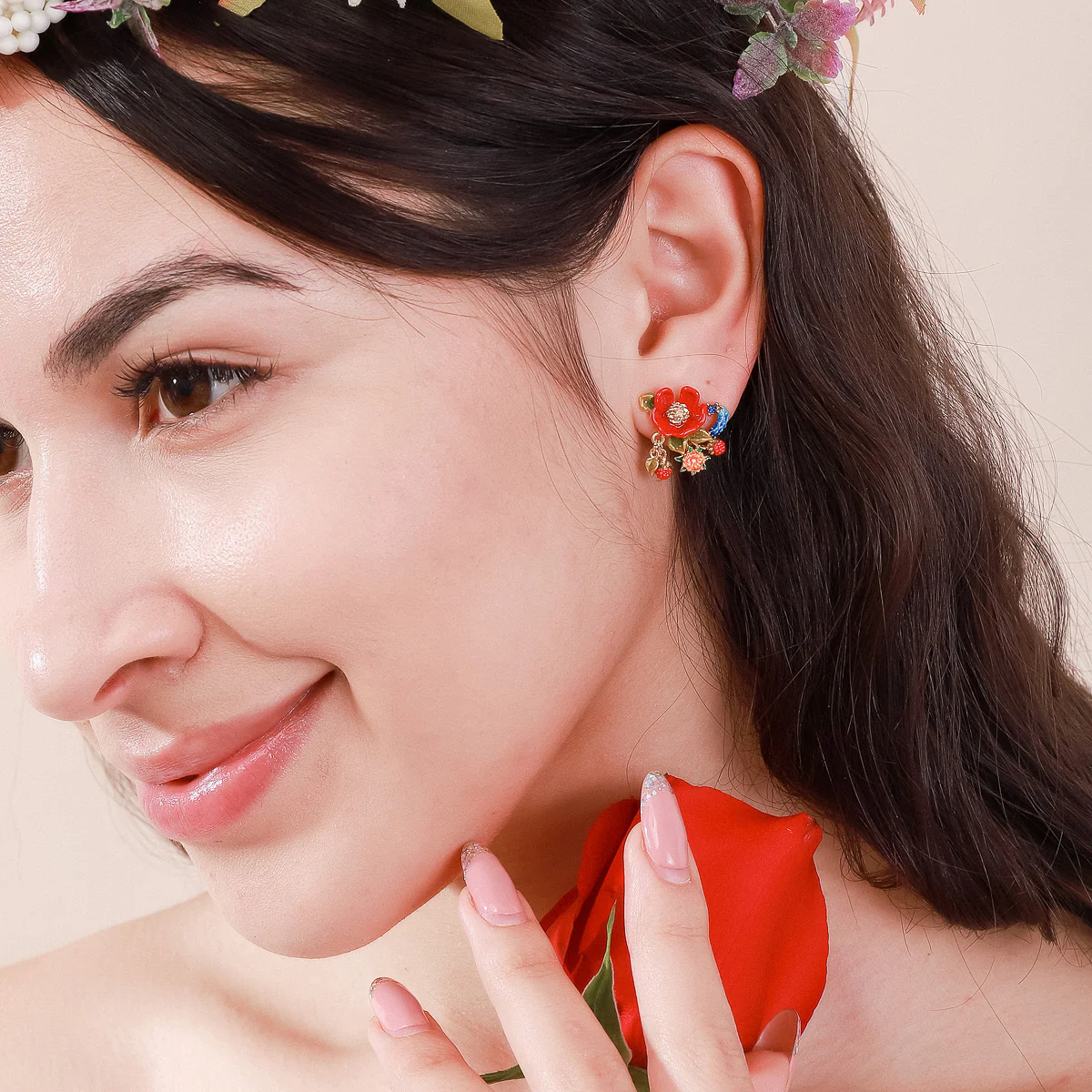 Peony Earrings - Image 3