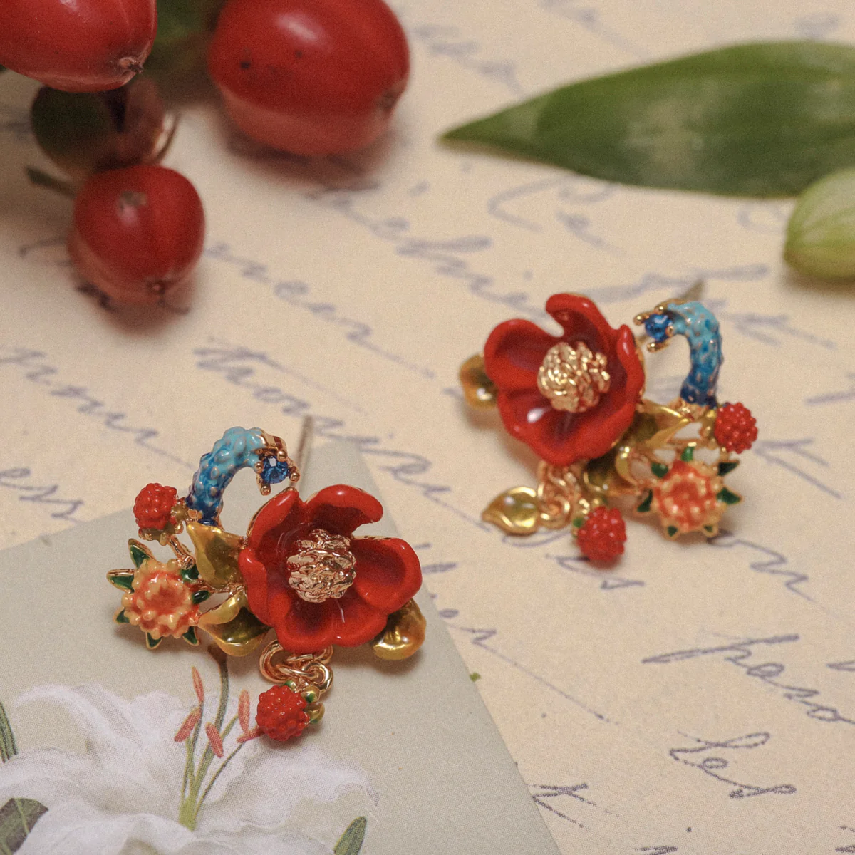 Peony Earrings - Image 4