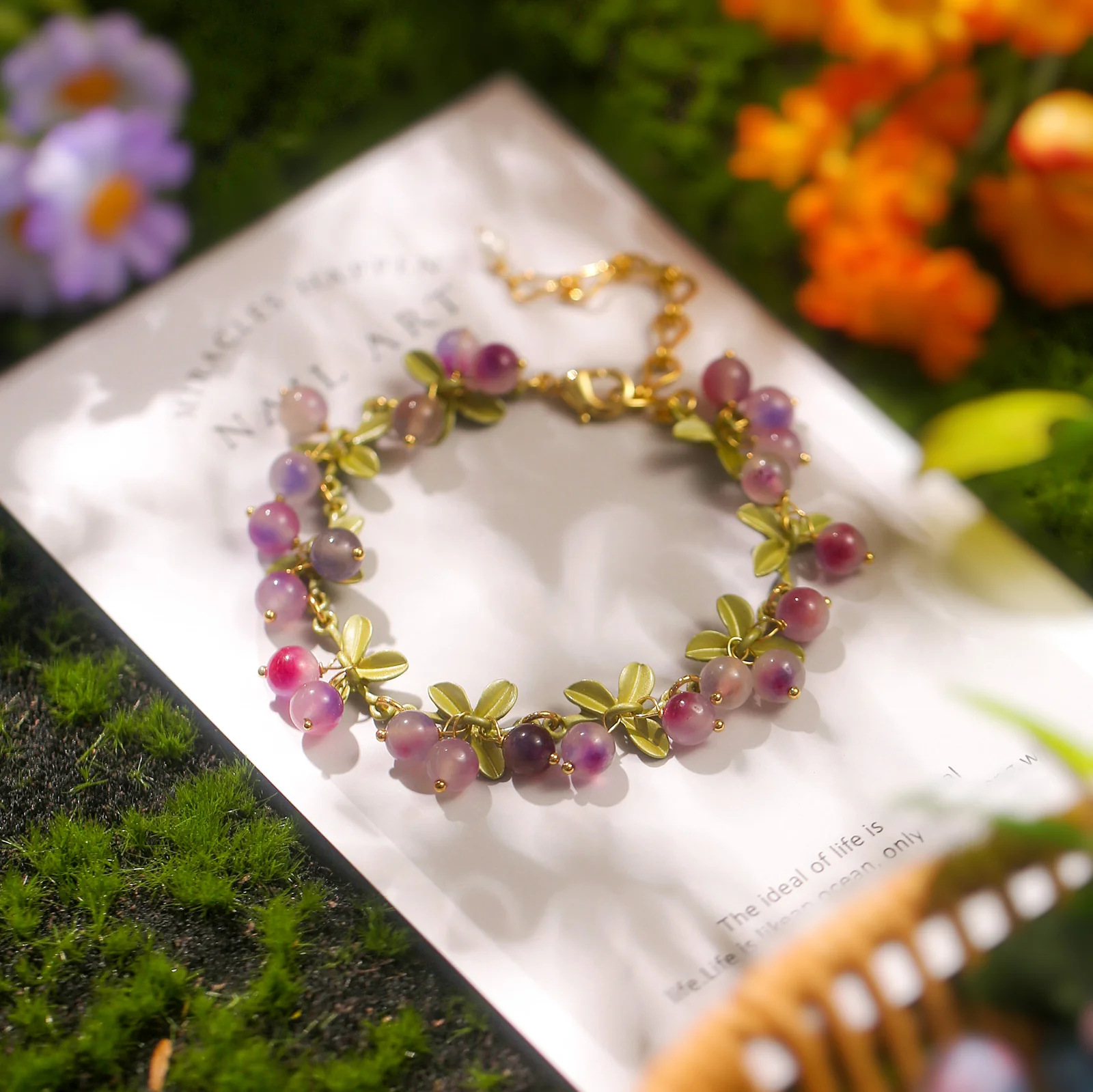 Purple Berry Bracelet - Image 4
