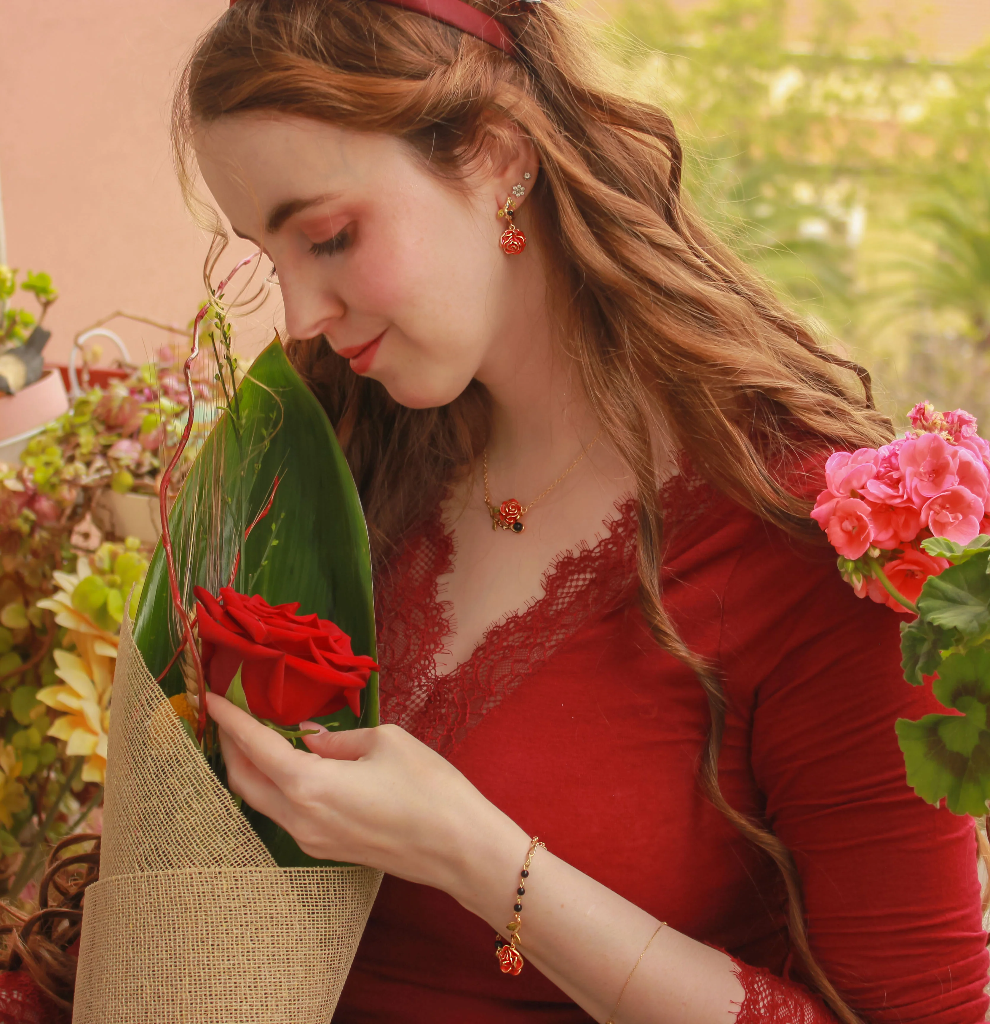 Rose Earrings - Image 3