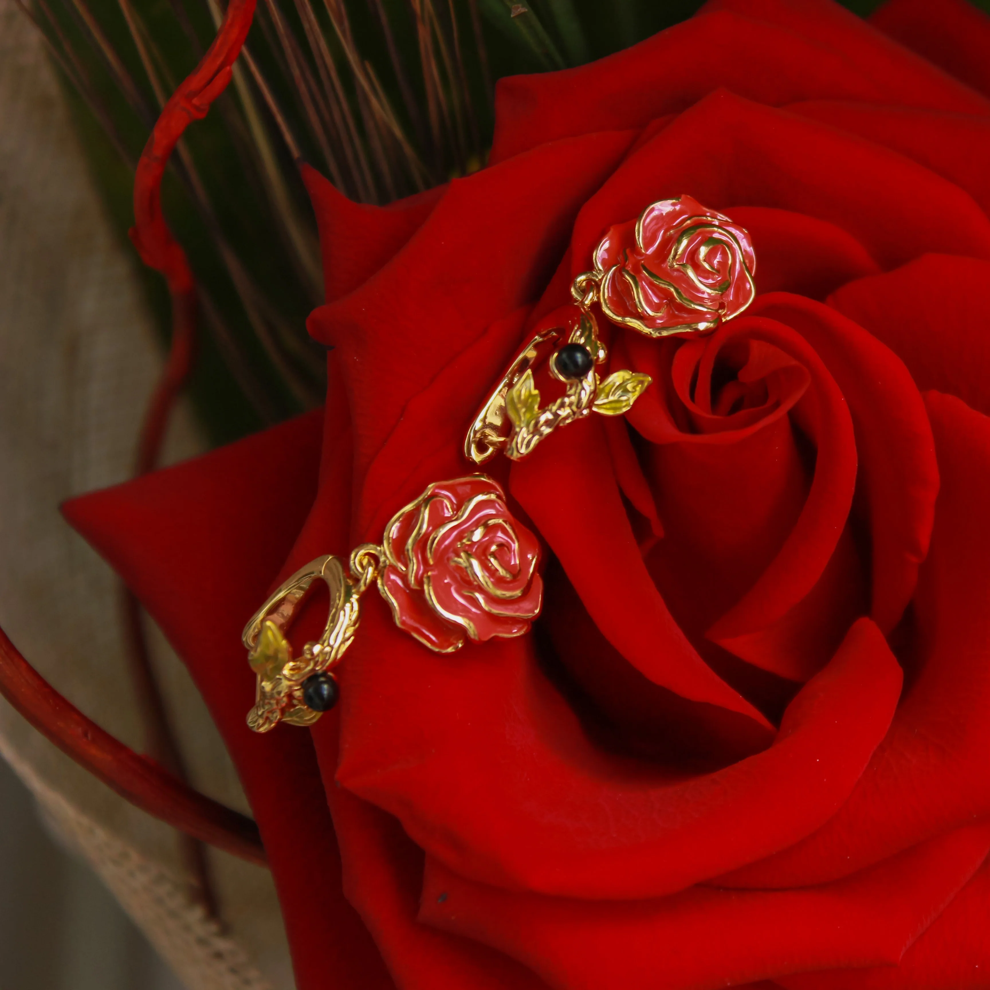 Rose Earrings - Image 8