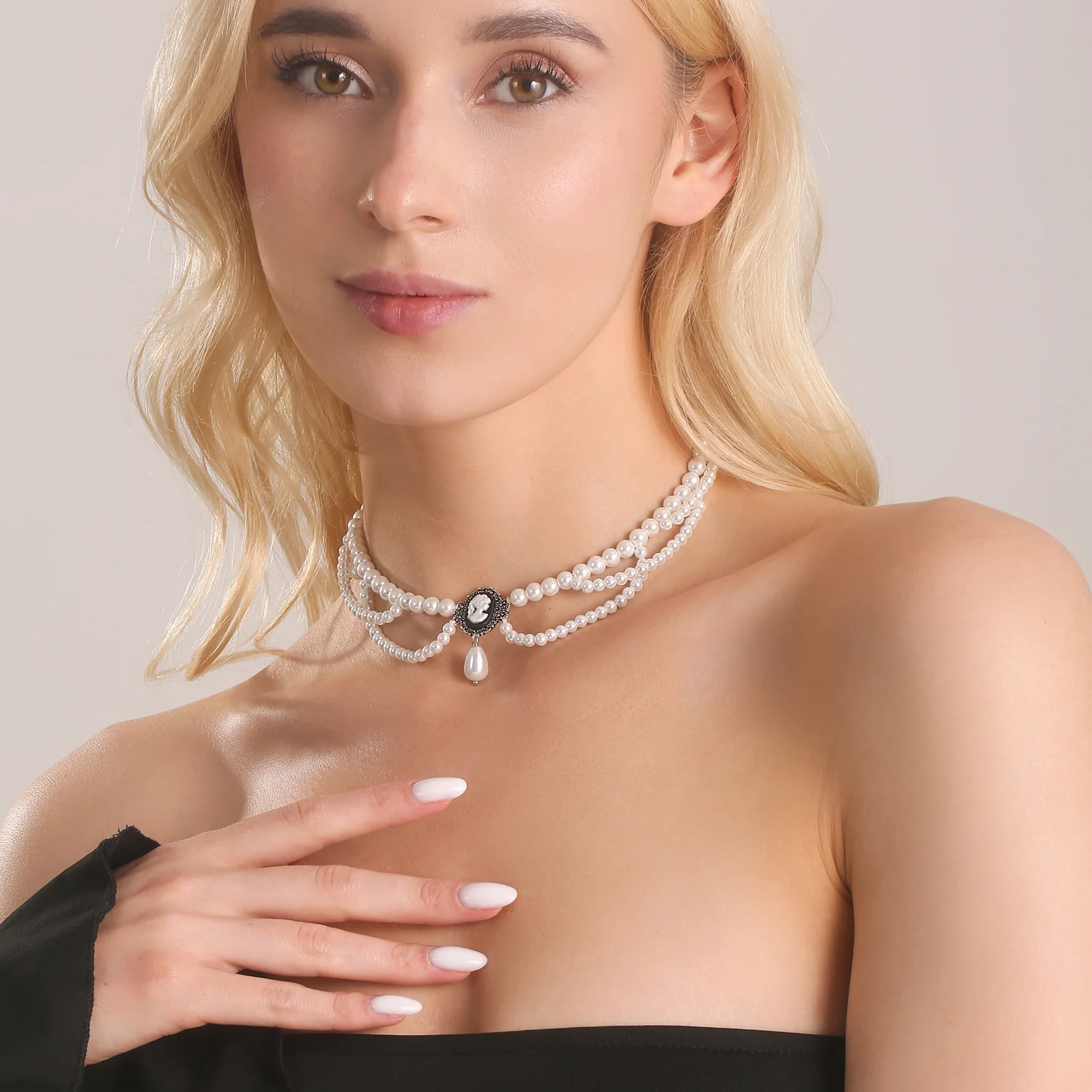 Victoria Pearl Choker - Image 7