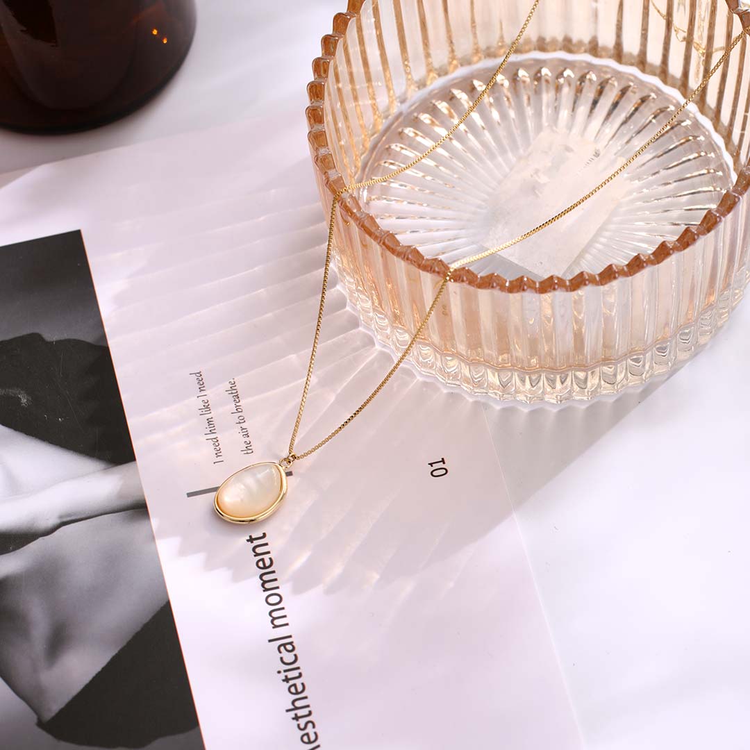 Opal Pendant Necklace - Image 7